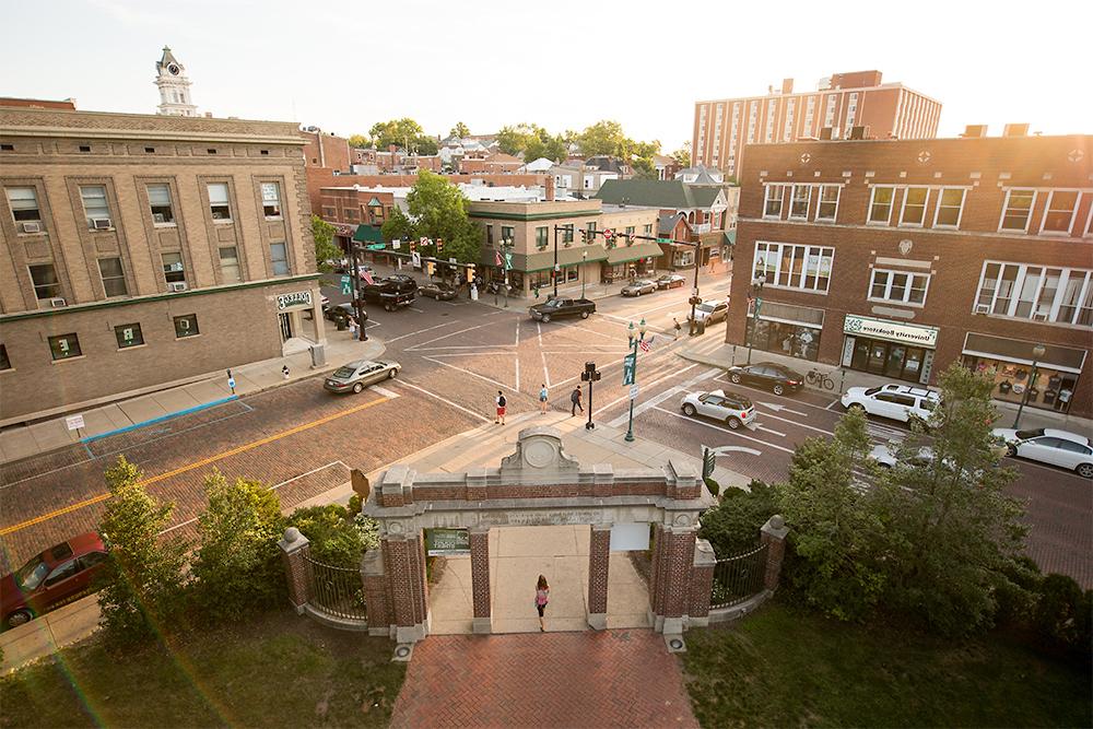 Court Street and Union Street crosswalk